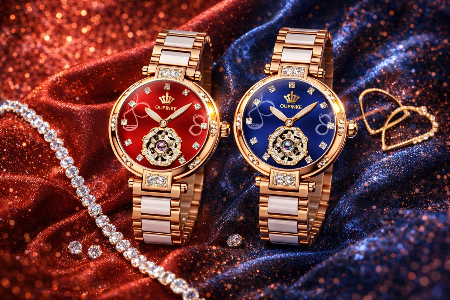 After Dark Diamond Automatic Tourbillon Watch