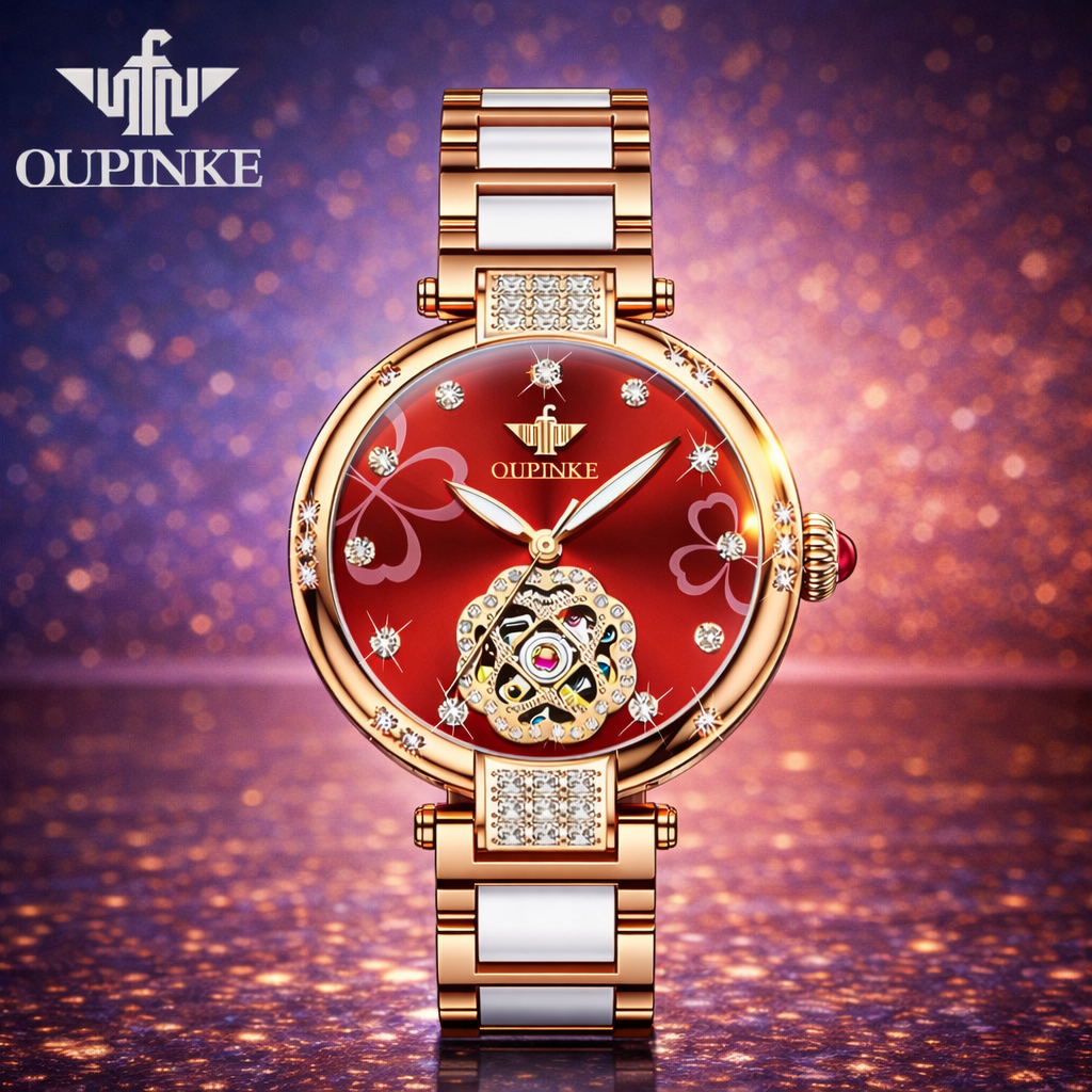 After Dark Diamond Automatic Tourbillon Watch