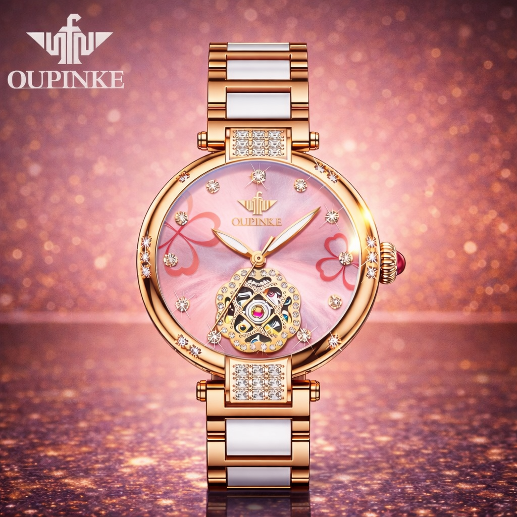 After Dark Diamond Automatic Tourbillon Watch