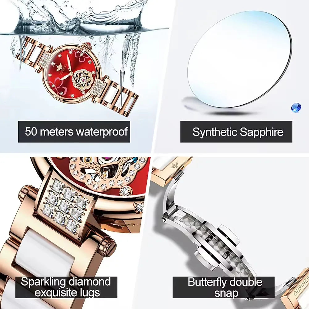 After Dark Diamond Automatic Tourbillon Watch